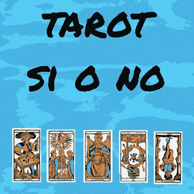 tarot del si o'no con 5 cartas